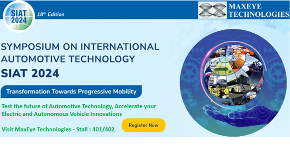 Symposium on International Automotive Technology - SIAT 2024, Pune, Maharashtra (India)